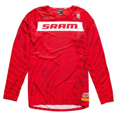 TROY LEE DESIGNS SKYLINE AIR SRAM ROOTS LONG SLEEVES FIERY RED