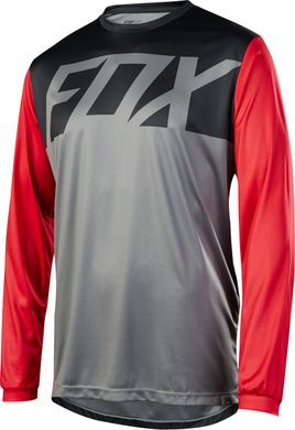 FOX Ranger Ls Jersey, graphite/red