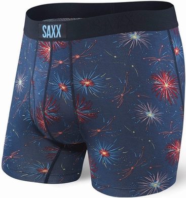 SAXX ULTRA BOXER BRIEF FLY navy fireworks