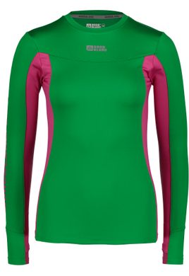 NORDBLANC NBFLF5892 LOVABLE amazonská zelená - dámské nordic tričko s dlouhým rukávem