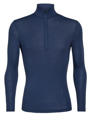 ICEBREAKER M 175 Everyday LS Half Zip ESTATE BLUE