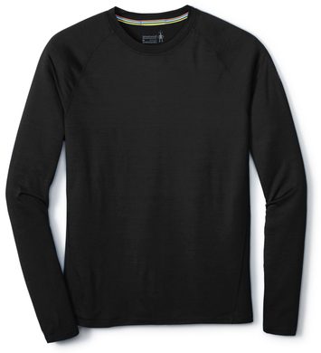 SMARTWOOL M MERINO 150 BASELAYER LS black