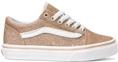 VANS JN OLD SKOOL (GLITTER)BRAZLN SND/TRWHT