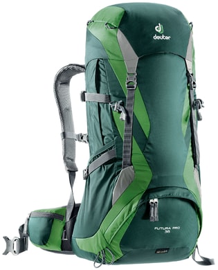 DEUTER Futura Pro 36 forest-emerald - turistický batoh