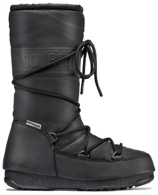 MOON BOOT HIGH RUBBER WP black