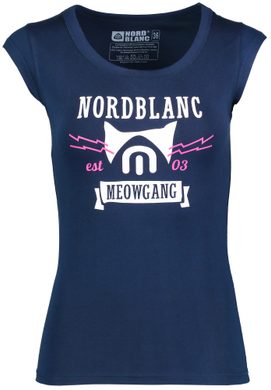 NORDBLANC NBFLT5948 AMIABLE modré nebe - dámské tričko