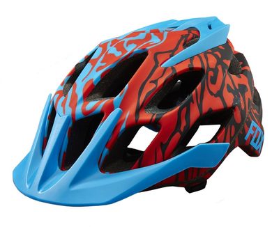 FOX 15929-002 FLUX CAUZ Blue - cyklistická helma