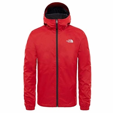 THE NORTH FACE M QUEST JACKET RAGE RED BLACK HEATHER