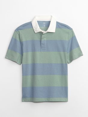 GAP 708288-01 Dětské rugby tričko Modrá