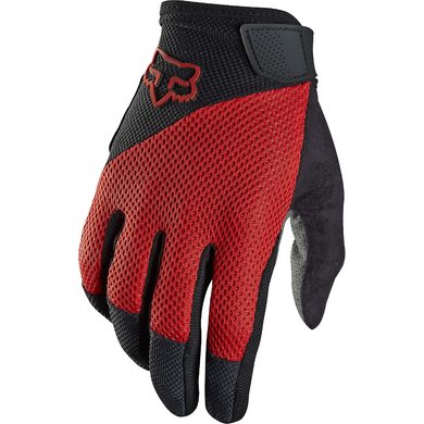 FOX Reflex Gel red - pánské cyklistické rukavice