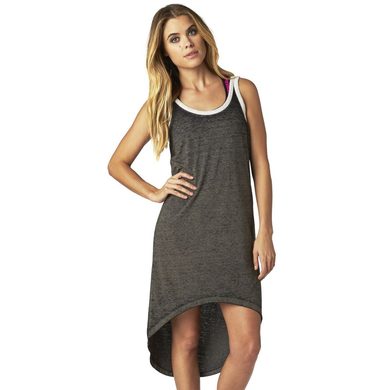 FOX 15952 243 FLICKER DRESS Heather Black - šaty