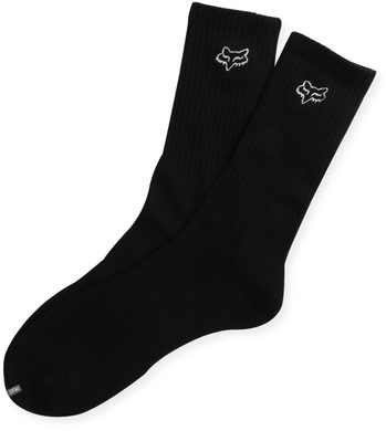 FOX Fox Crew Sock L/XL Black - ponožky