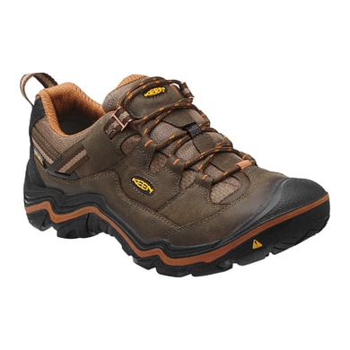 KEEN Durand Low WP brown / ginger - trekingové boty