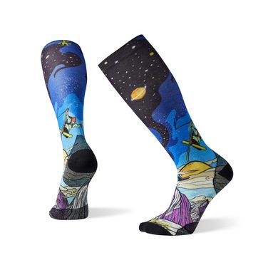 SMARTWOOL PHD SKI ULTRA LIGHT BENCHETLER PRINT, multi color