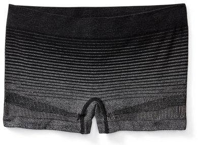 SMARTWOOL W PHD SEAMLESS BOY SHORT, black