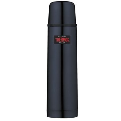 THERMOS Thermos with button cap and cup 500 ml dark blue
