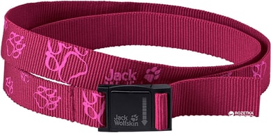 JACK WOLFSKIN KIDS MAGNETO BELT dark ruby