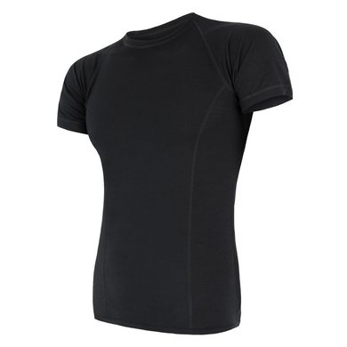 SENSOR MERINO AIR men's shirt black