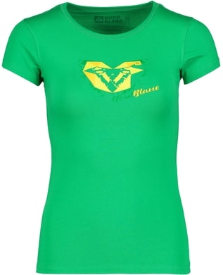 NORDBLANC NBFLT5951 NIFTY amazonská zelená - dámské tričko