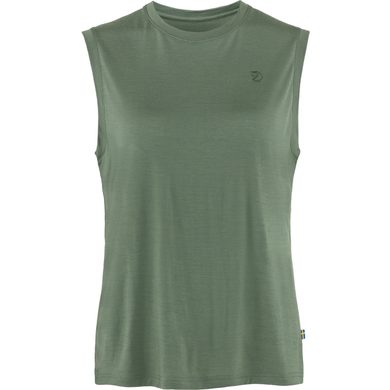 FJÄLLRÄVEN Abisko Wool Tank Top W, Patina Green