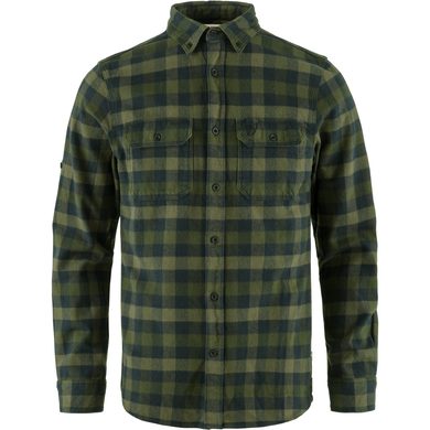 FJÄLLRÄVEN Skog Shirt M Deep Forest-Laurel Green