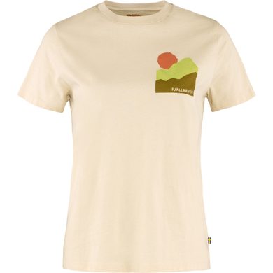 FJÄLLRÄVEN Nature T-shirt W Chalk White