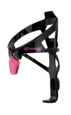FORCE PAT, black and pink, glossy