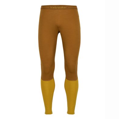 ICEBREAKER M ZoneKnit 200 Leggings CLOVE/SILENT GOLD/CB