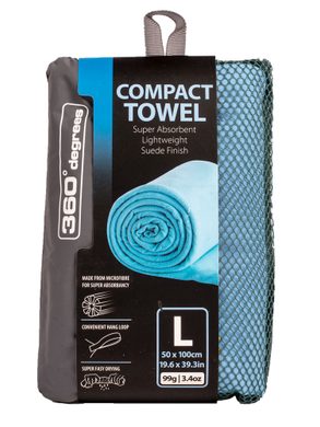 360° 360° Compact Towel 50*100cm Blue