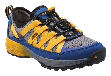 KEEN VERSATRAIL K blue/yellow - dětské turistické boty