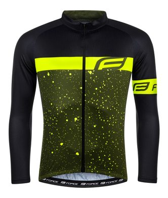 FORCE SPRAY long sleeve, army-fluo