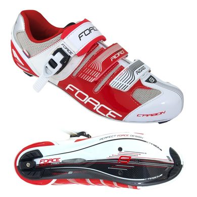 FORCE ROAD CARBON white-red