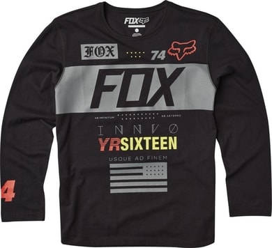 FOX 16353-001 YOUTH EXPLODER Black - tričko dětské