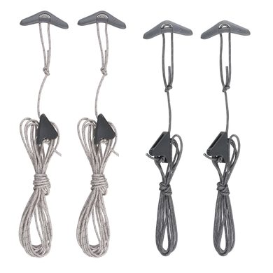 SEA TO SUMMIT Ground Control Guy Cords (4 Pack) Dark Grey