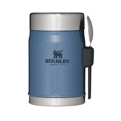 STANLEY termoska jídelní 400ml se lžící/vidličkou Hammertone Lake modrá