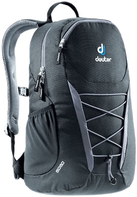 DEUTER GoGo 25 l black / titan - městský batoh