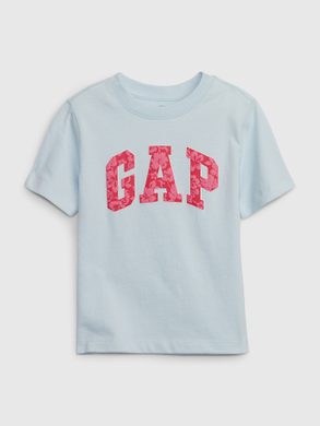 GAP 667223-00 Dětské tričko s logem Modrá