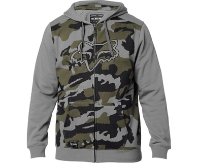 FOX Destrakt Camo Zip Fleece Grey Camo