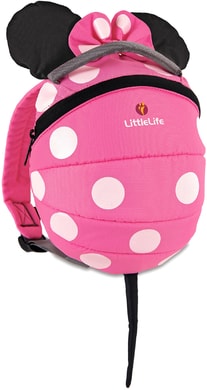 LITTLELIFE Disney Toddler Daysack 2L, Pink Minnie