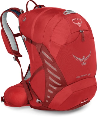 OSPREY Escapist 32 cayenne red - cyklistický batoh