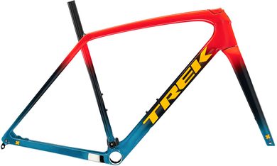 TREK Boone Disc FS Radioactive Red to Navy to Teal Fade