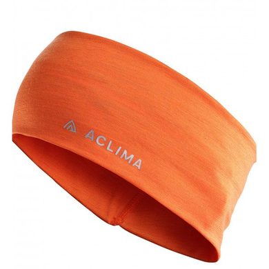 ACLIMA LightWool Headband U Onesize, Orange Tiger