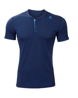 ACLIMA LightWool Henley Shirt, Insignia Blue/Blithe, Man