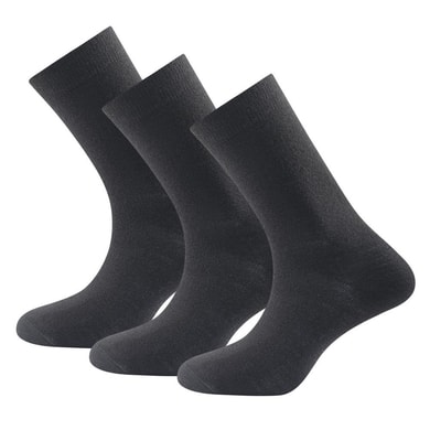 DEVOLD Daily Light Sock 3pk Black