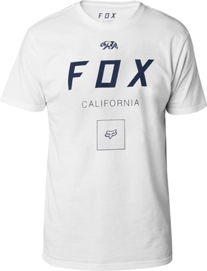 FOX Growled SS Tech Tee Optic White