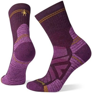 SMARTWOOL W HIKE LIGHT CUSHION MID CREW bordeaux