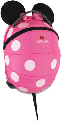 LITTLELIFE Disney Kids Daysack 4L, Pink Minnie