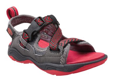 KEEN ROCK IGUANA JR magnet/red - juniorské sandály