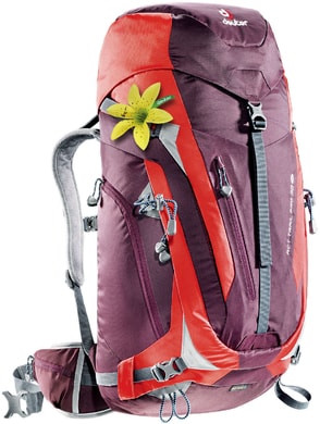 DEUTER ACT Trail PRO 38 SL - dámský turistický batoh fialový