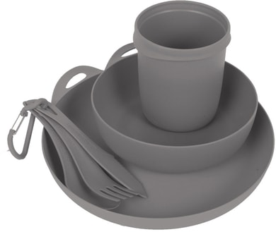 SEA TO SUMMIT Delta Camp Set (Bowl, Plate, Mug) Grey